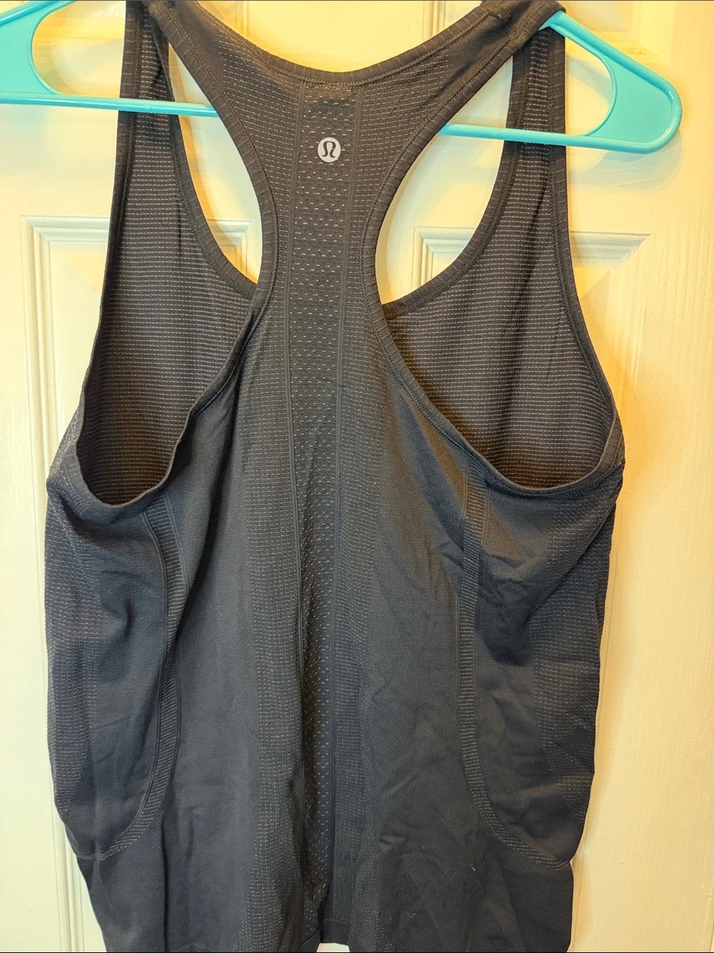 lululemon athletica Black Racerback Tank Top
